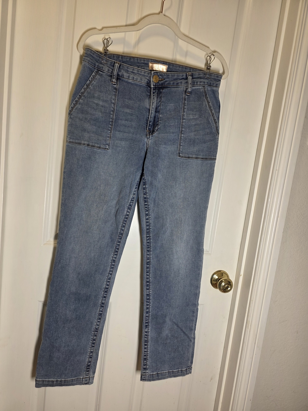 Kut from the Kloth Light Blue Straight Leg Jeans